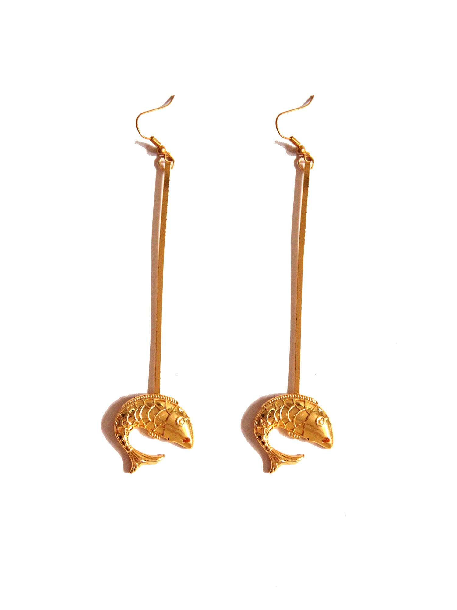 Gold Plated Fish Danglers