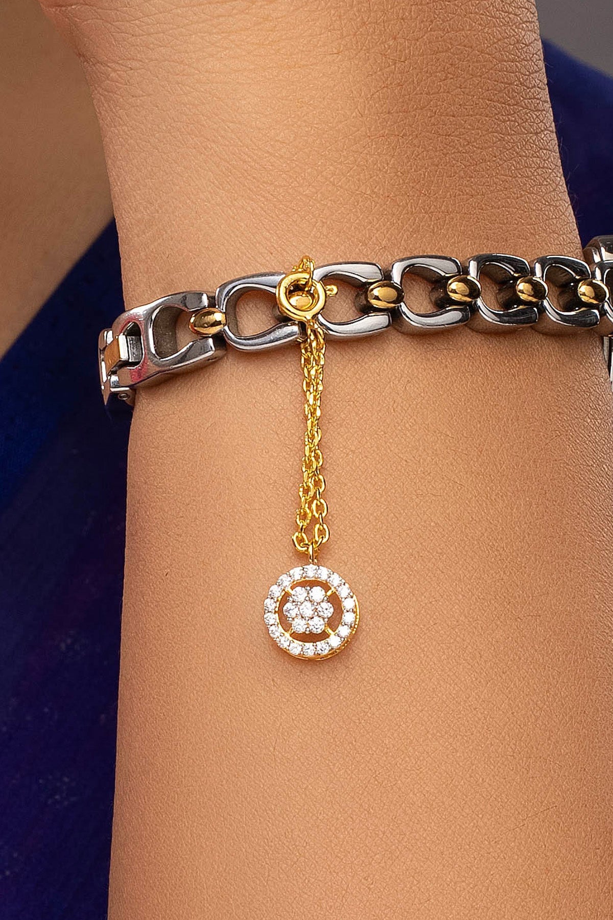 Buy 925 Silver Cluster Watch Charm for women by Sica online available at scrollnshops