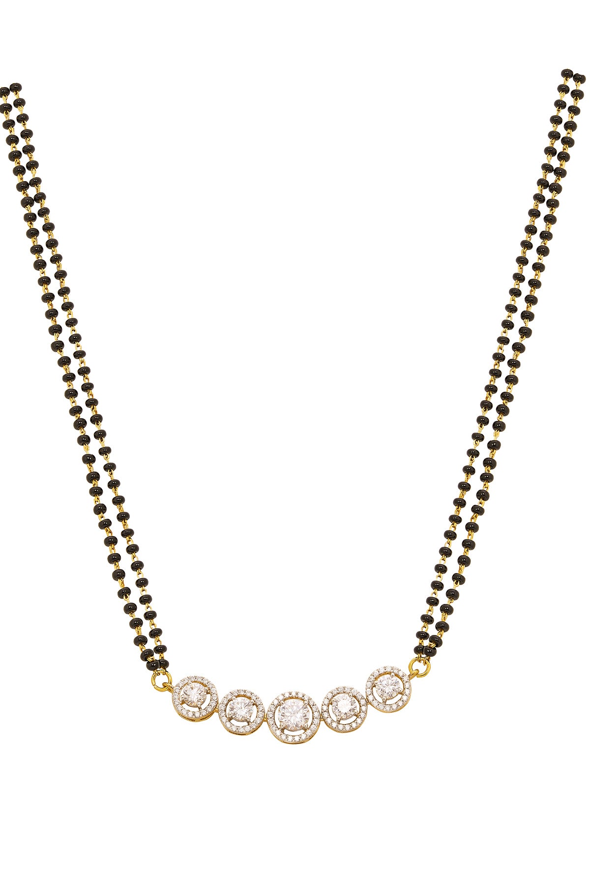 925 Silver Diamond Mangalsutra