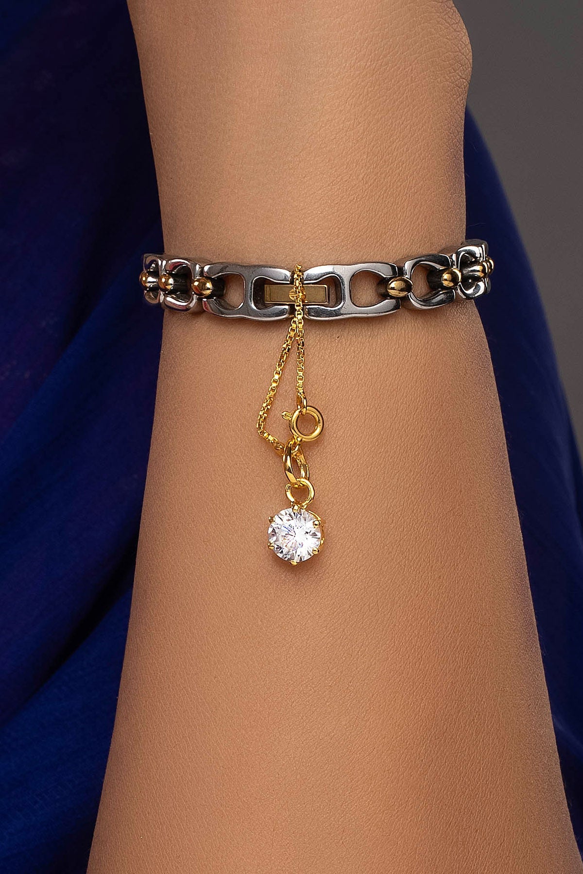 Buy 925 Silver Studs Watch Charm for women by Sica online available at scrollnshops