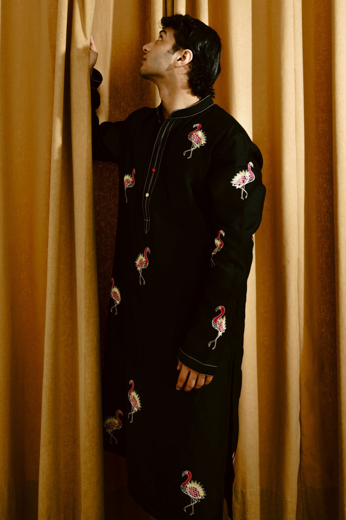 Aari Embroidered Kurta & Pants