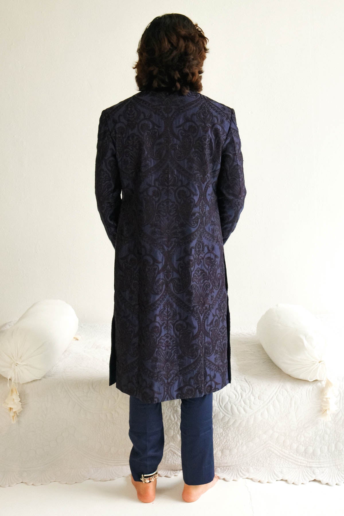 Aari Embroidered Sherwani Set