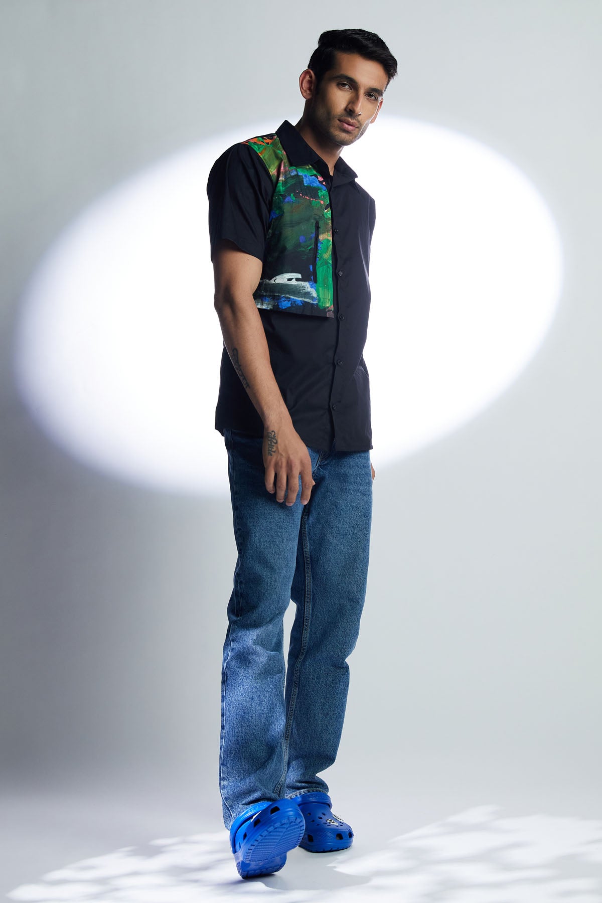 Abstract Universe Print Shirt