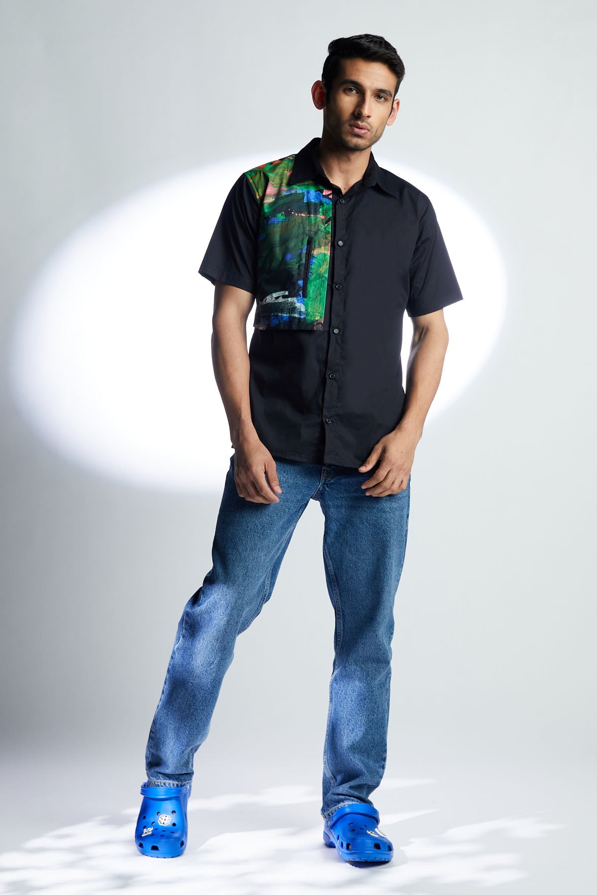 Abstract Universe Print Shirt