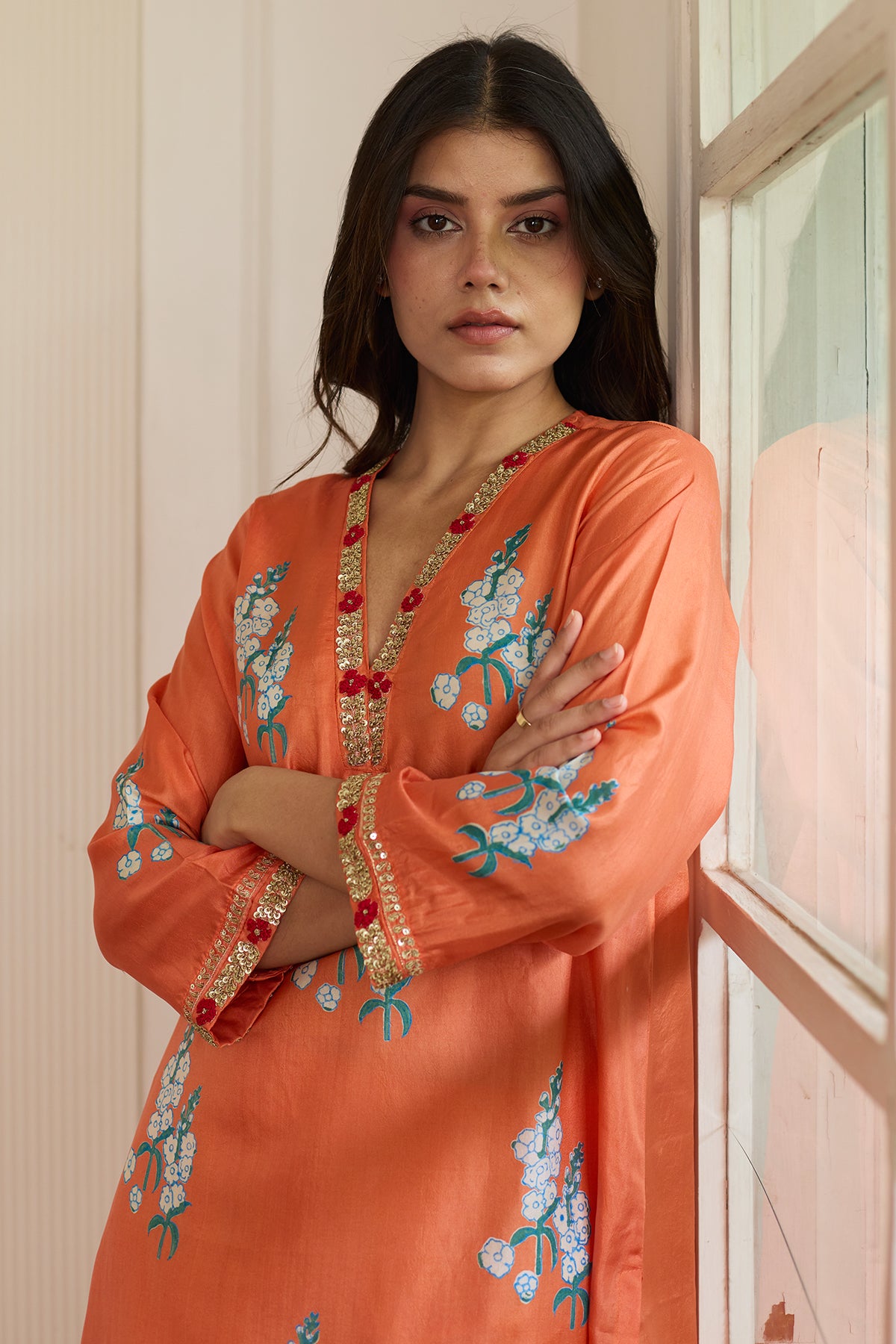 Amber Block Print Kurta & Pant