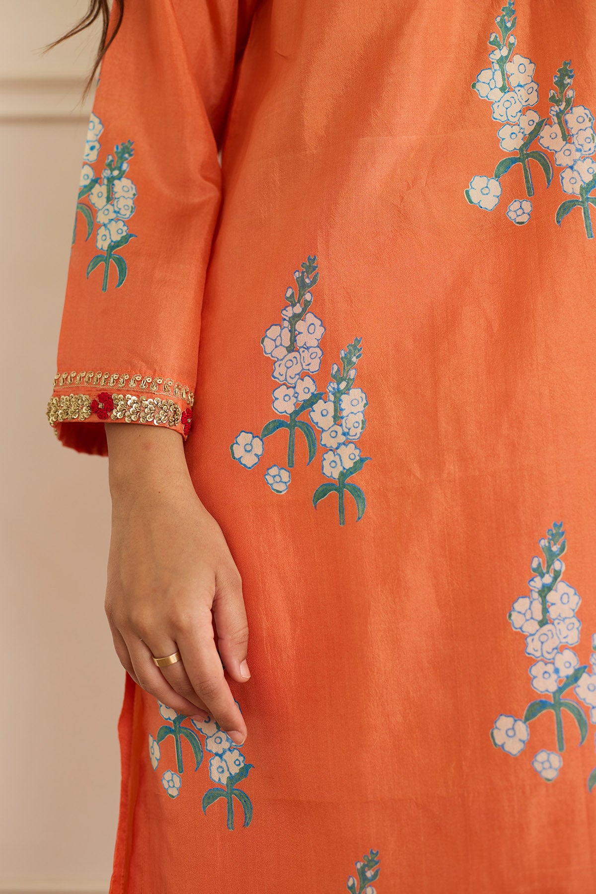 Amber Block Print Kurta & Pant