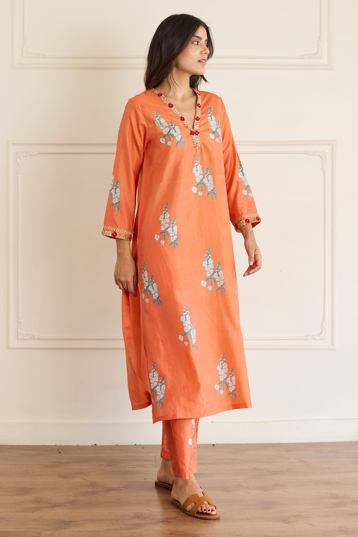 Amber Block Print Kurta & Pant
