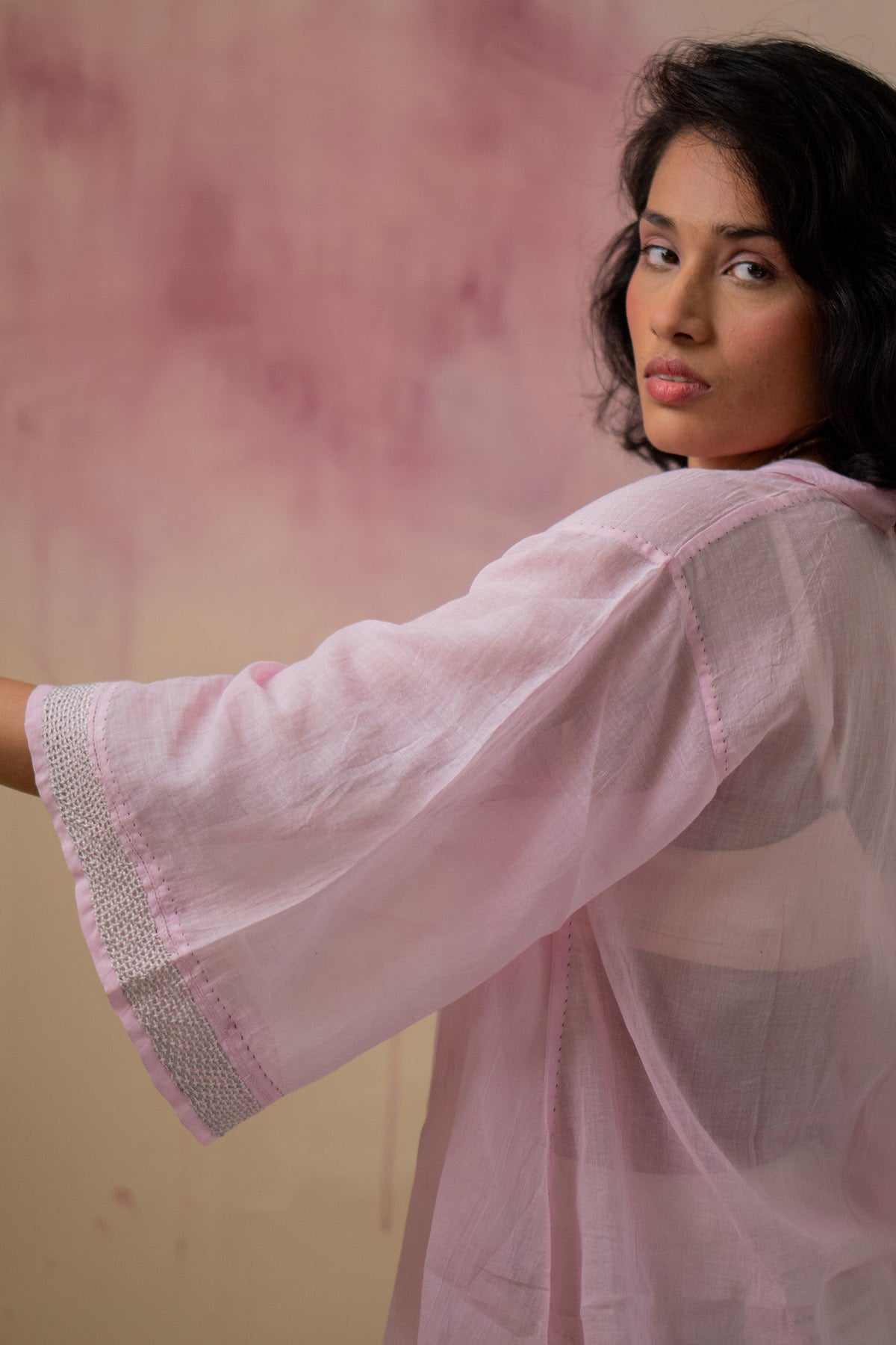 Asymmetric Cotton Top & Pants