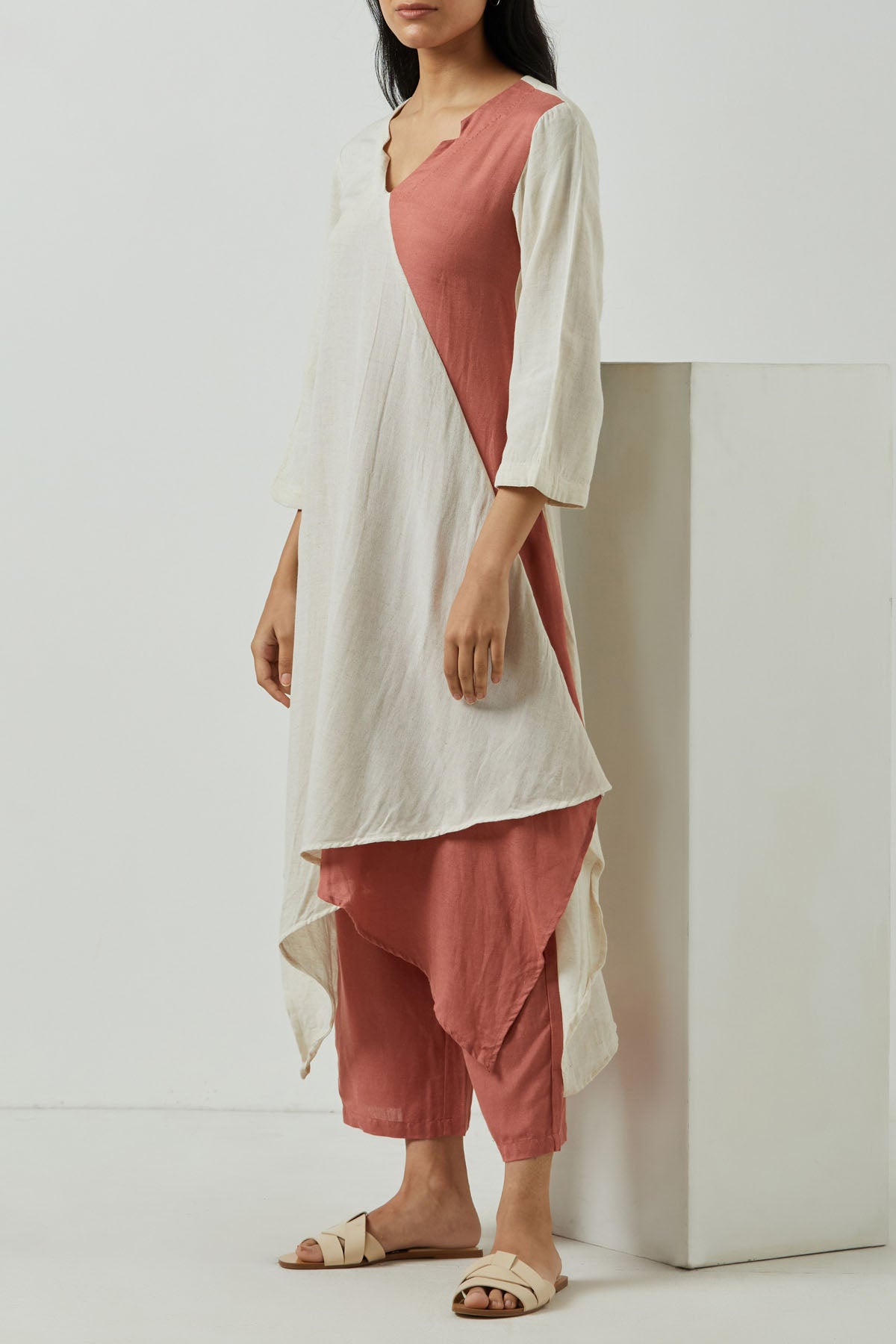 Asymmetric Tunic Dress