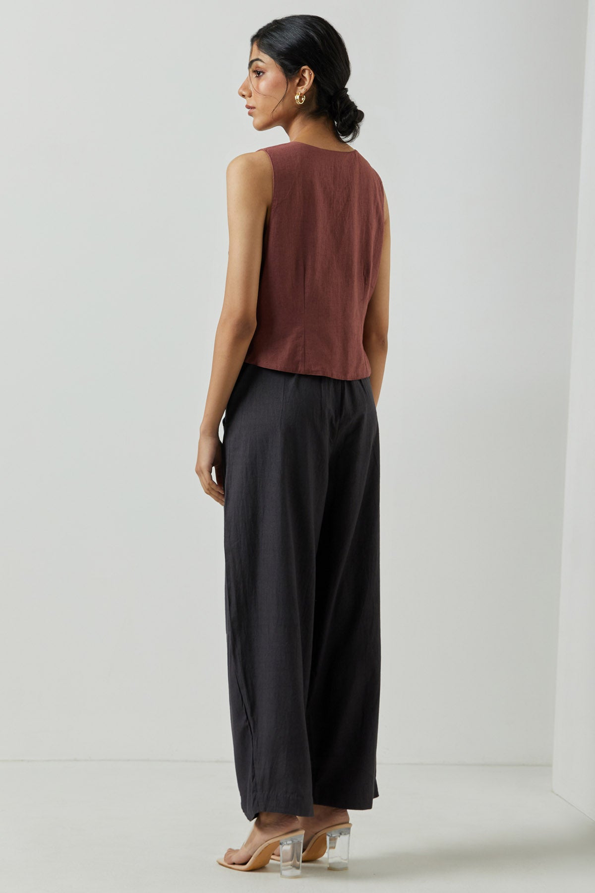 Asymmetrical Coat & Pant Set