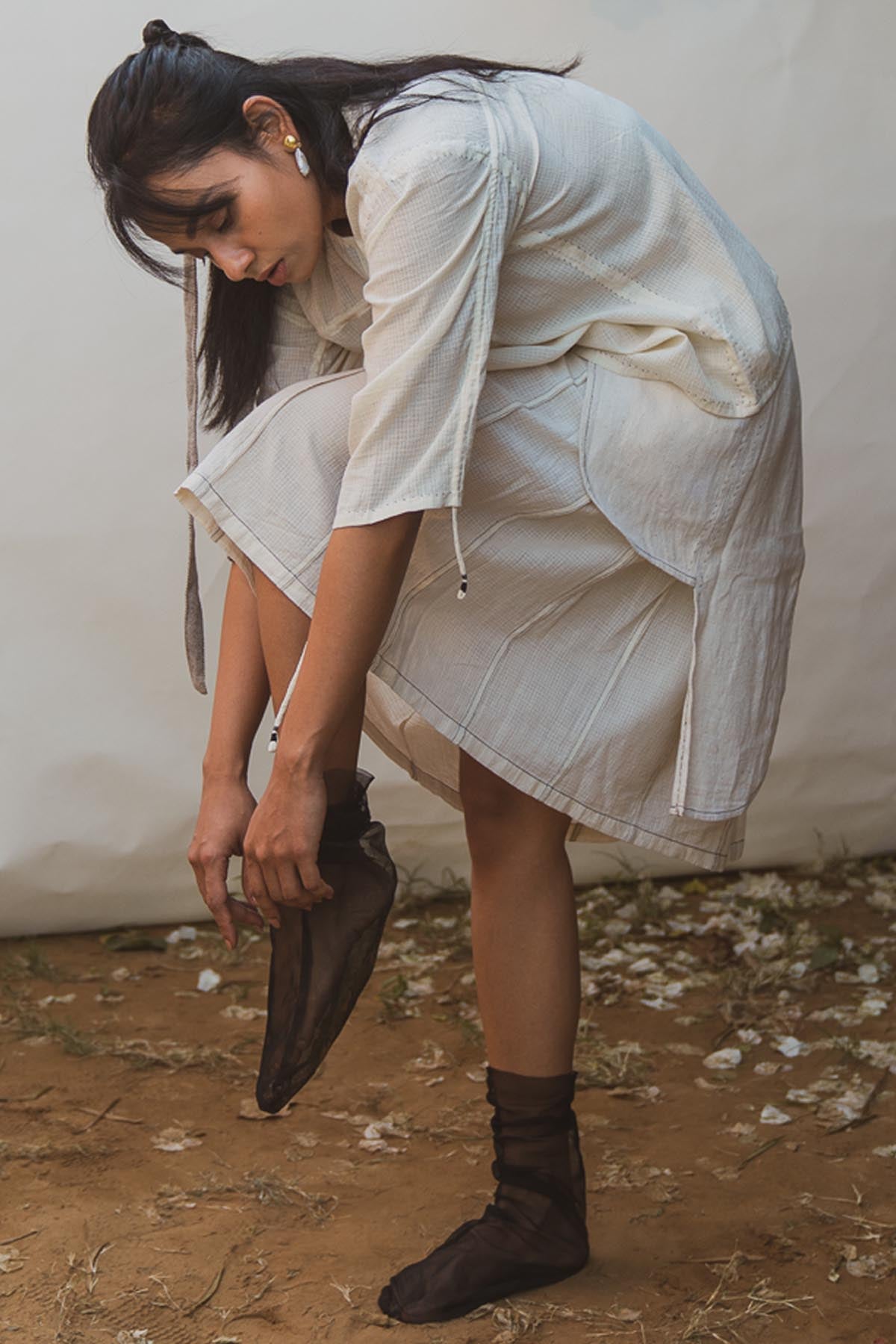 Asymmetrical Layered Skirt