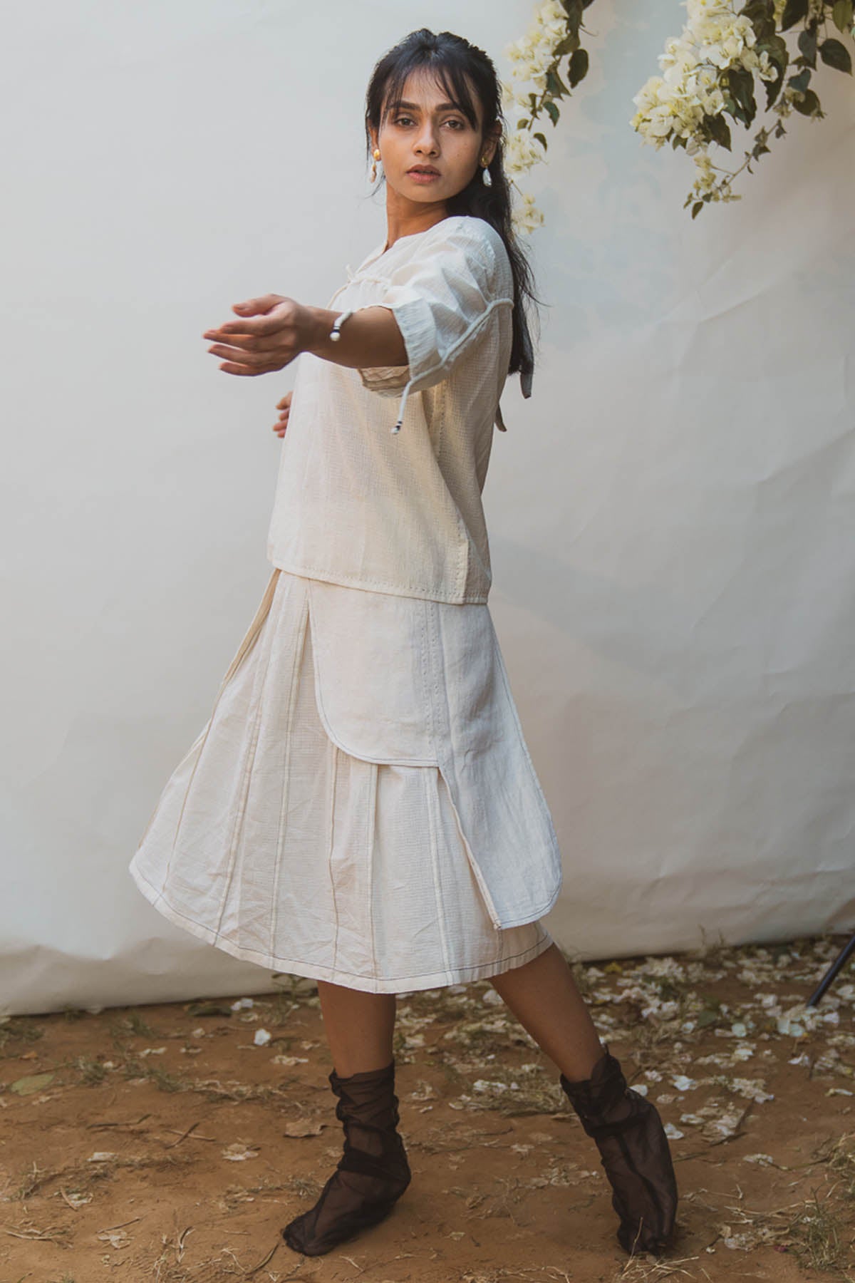 Asymmetrical Layered Skirt