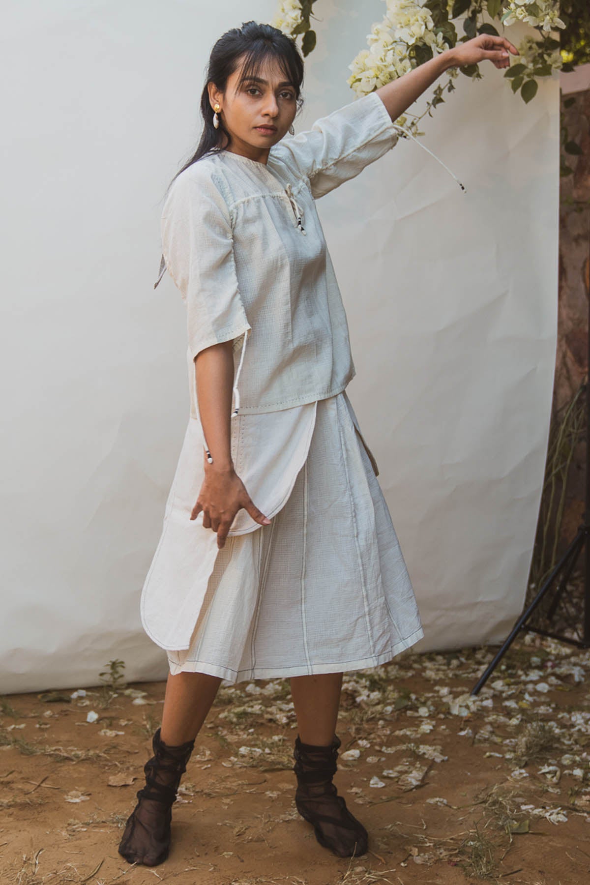 Asymmetrical Layered Skirt