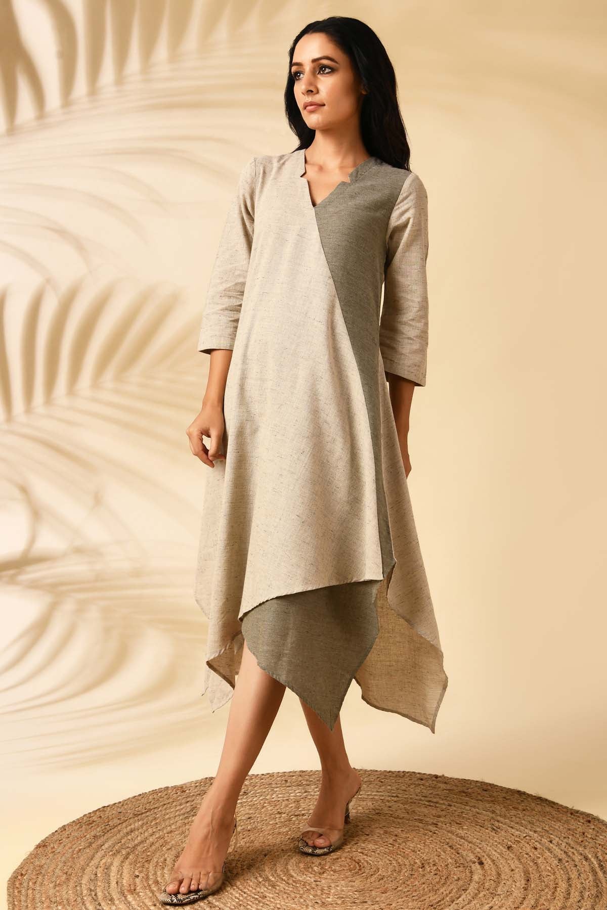 Asymmetrical Tunic Dress