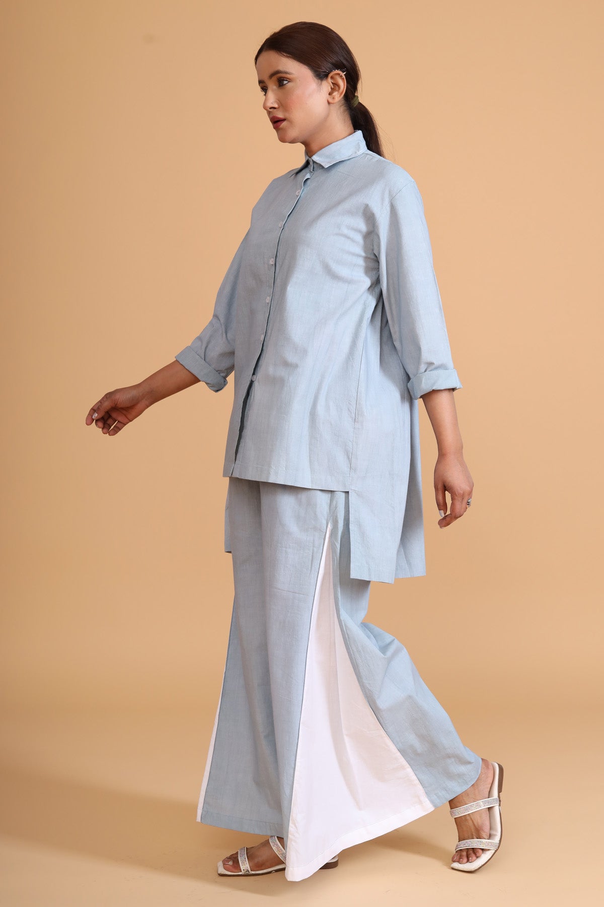 Back Gather Mint Co-ord Set