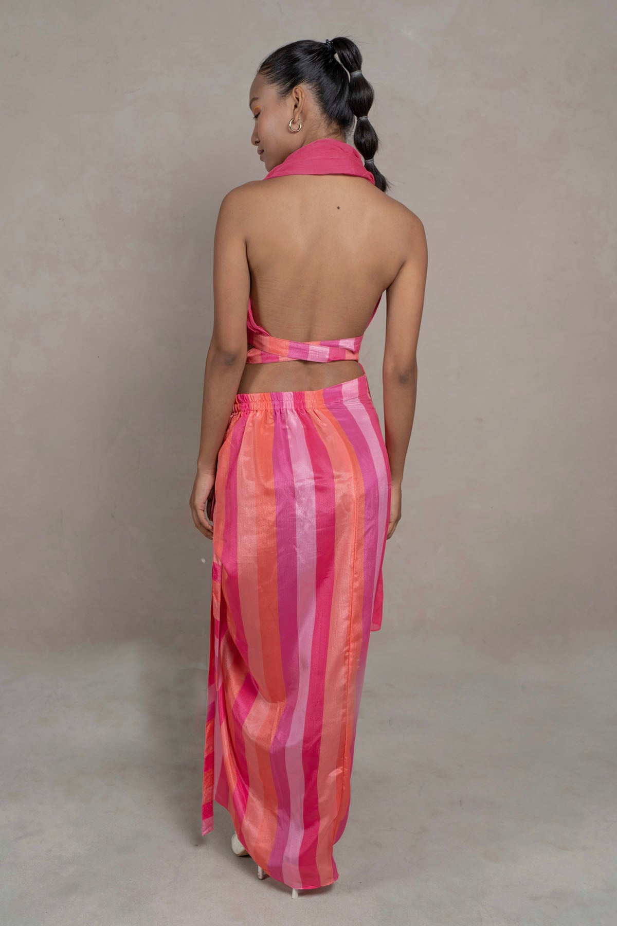 Backless Wrap-Up Top