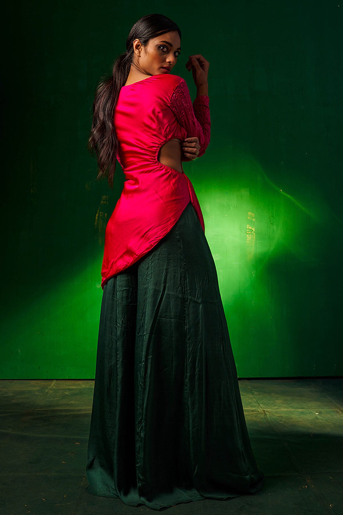 Bamberg Silk Kurta & Palazzo