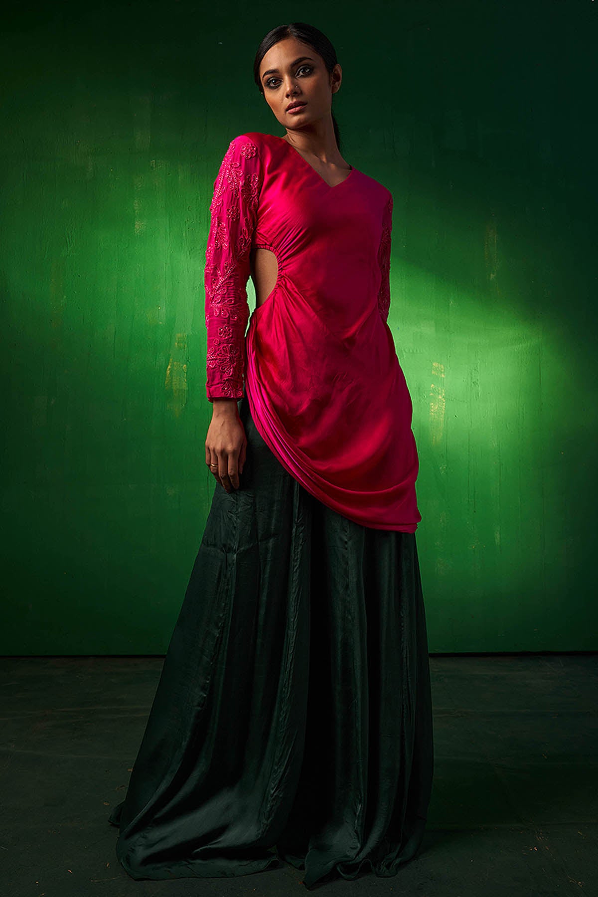 Bamberg Silk Kurta & Palazzo