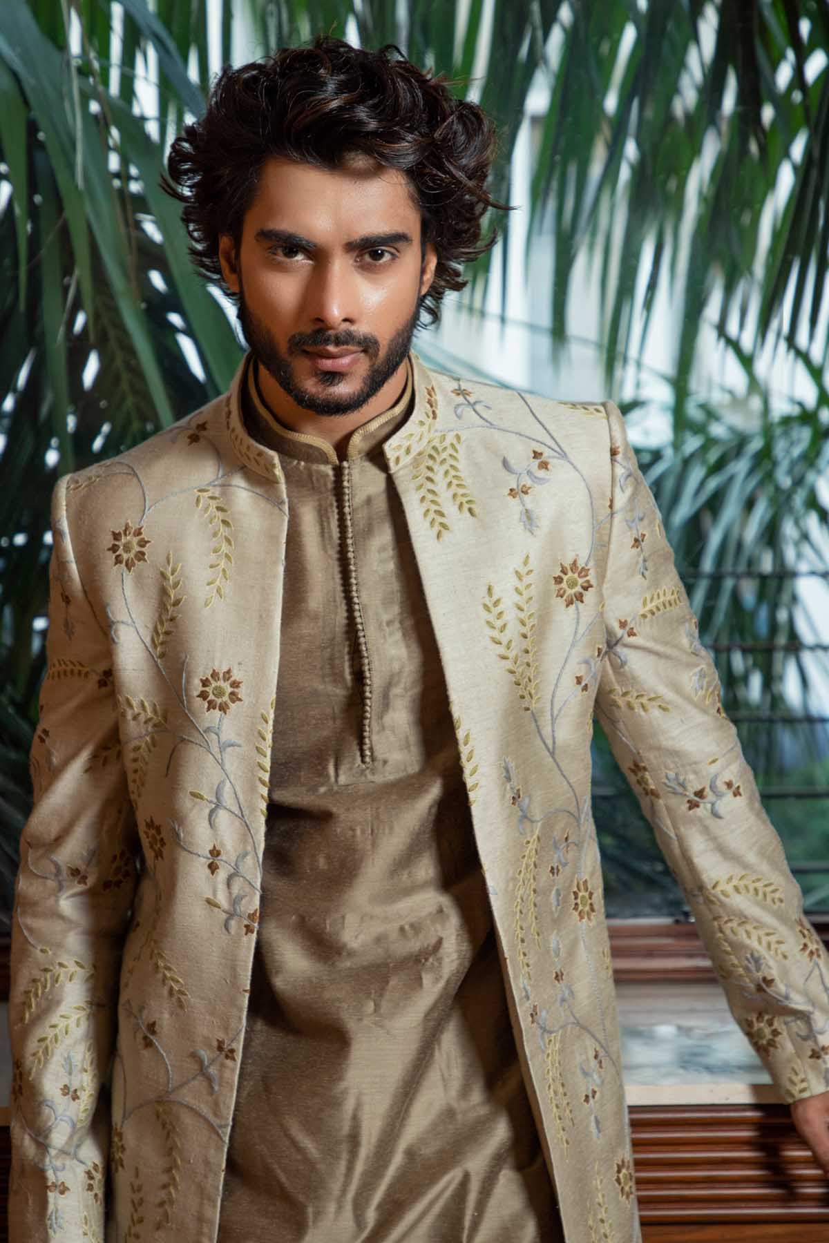 Bandhgala Jacket Kurta Set