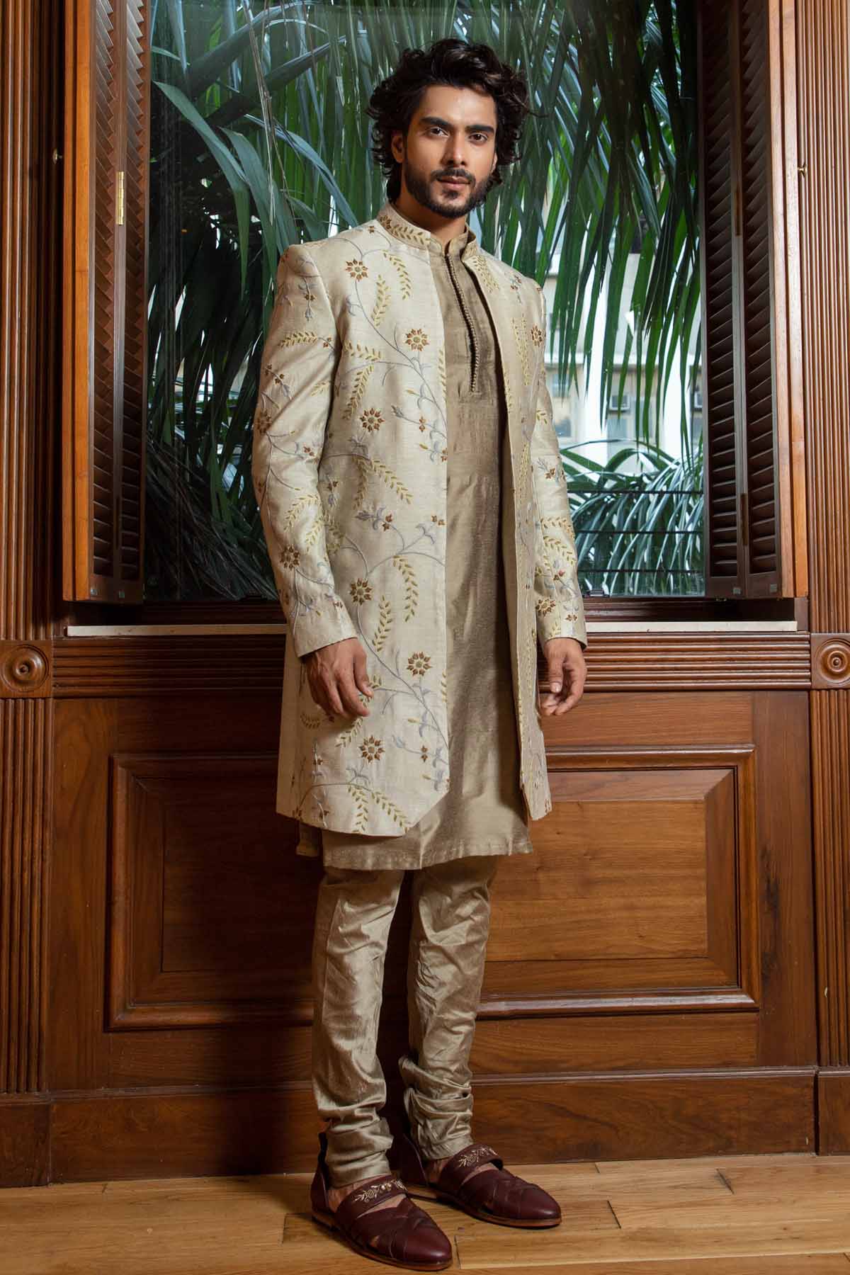 Bandhgala Jacket Kurta Set