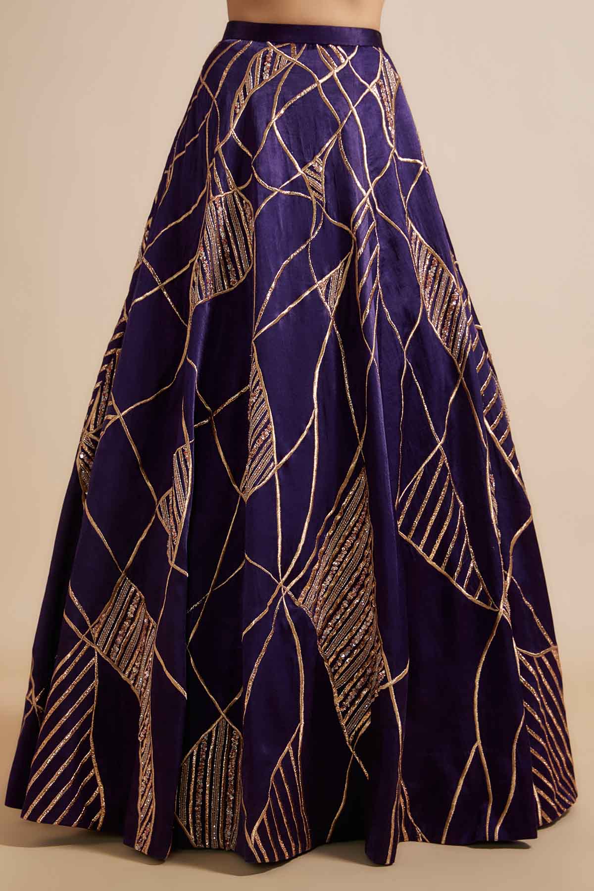 Beads Embroidered Lehenga Set