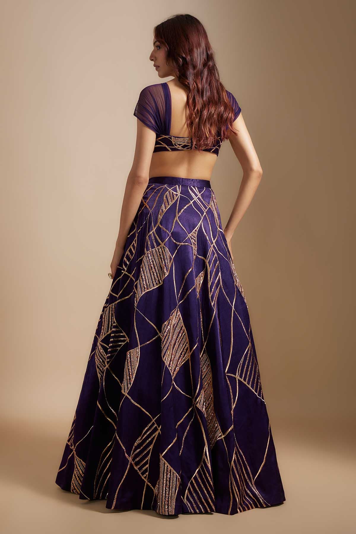 Beads Embroidered Lehenga Set