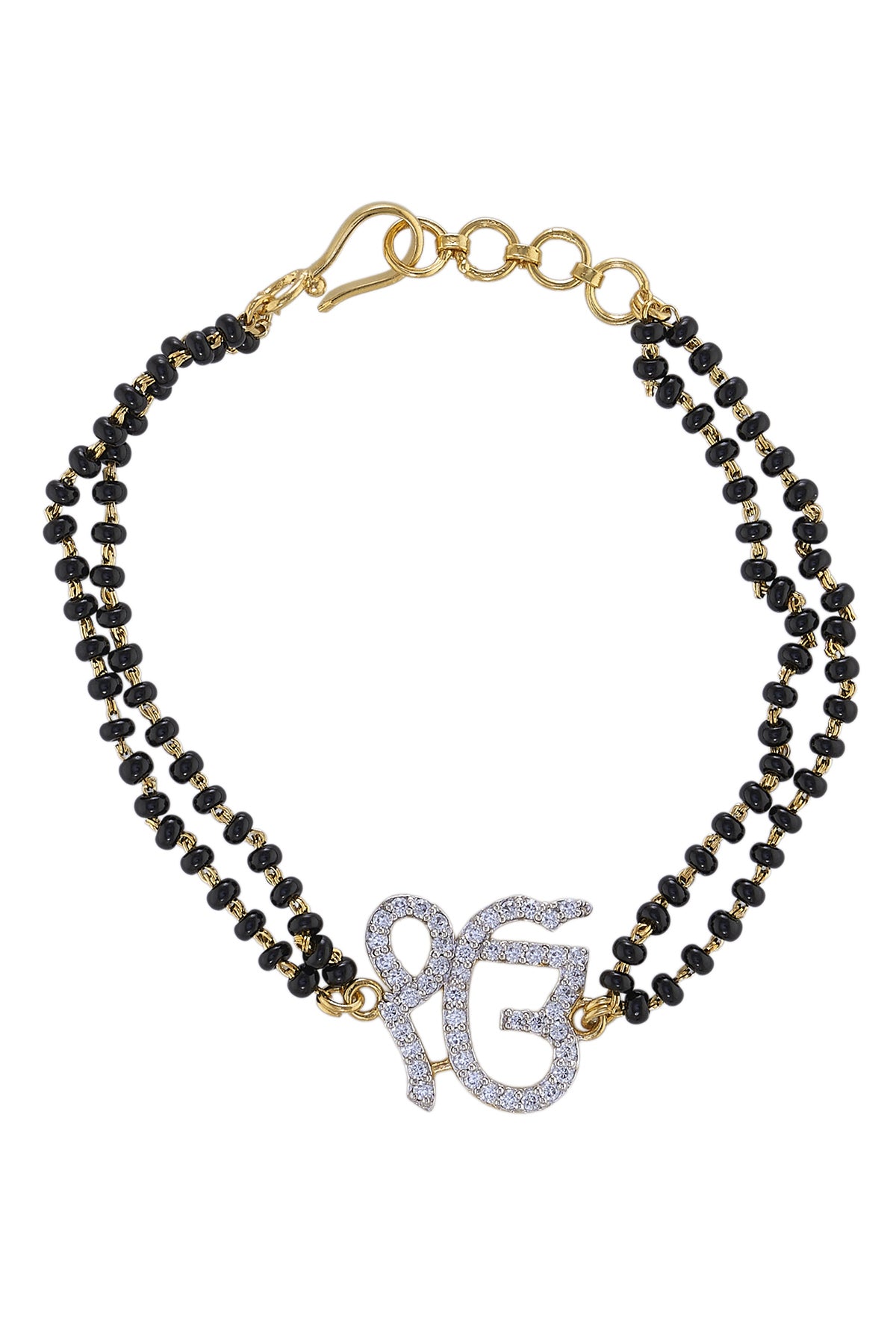 Beads Silver Hand Mangalsutra