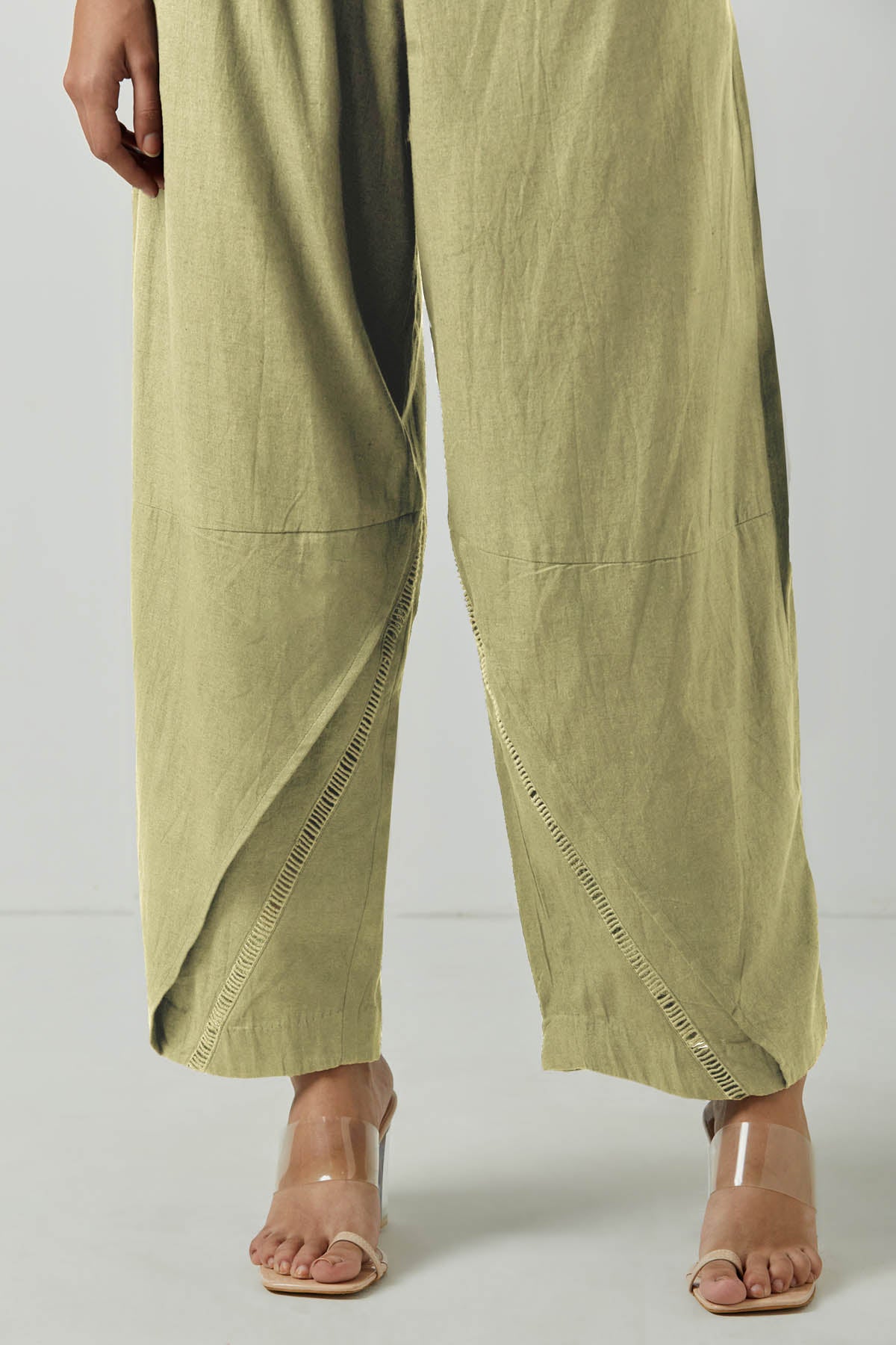 Beige Cotton Co-ord Set