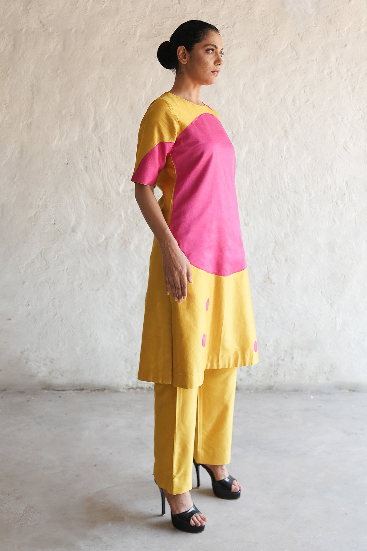 Benarasi Cotton Silk Kurta Set