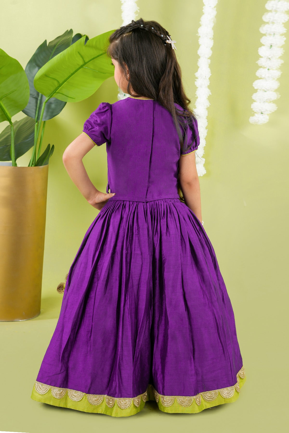 Bird Embroidered Lehenga Set