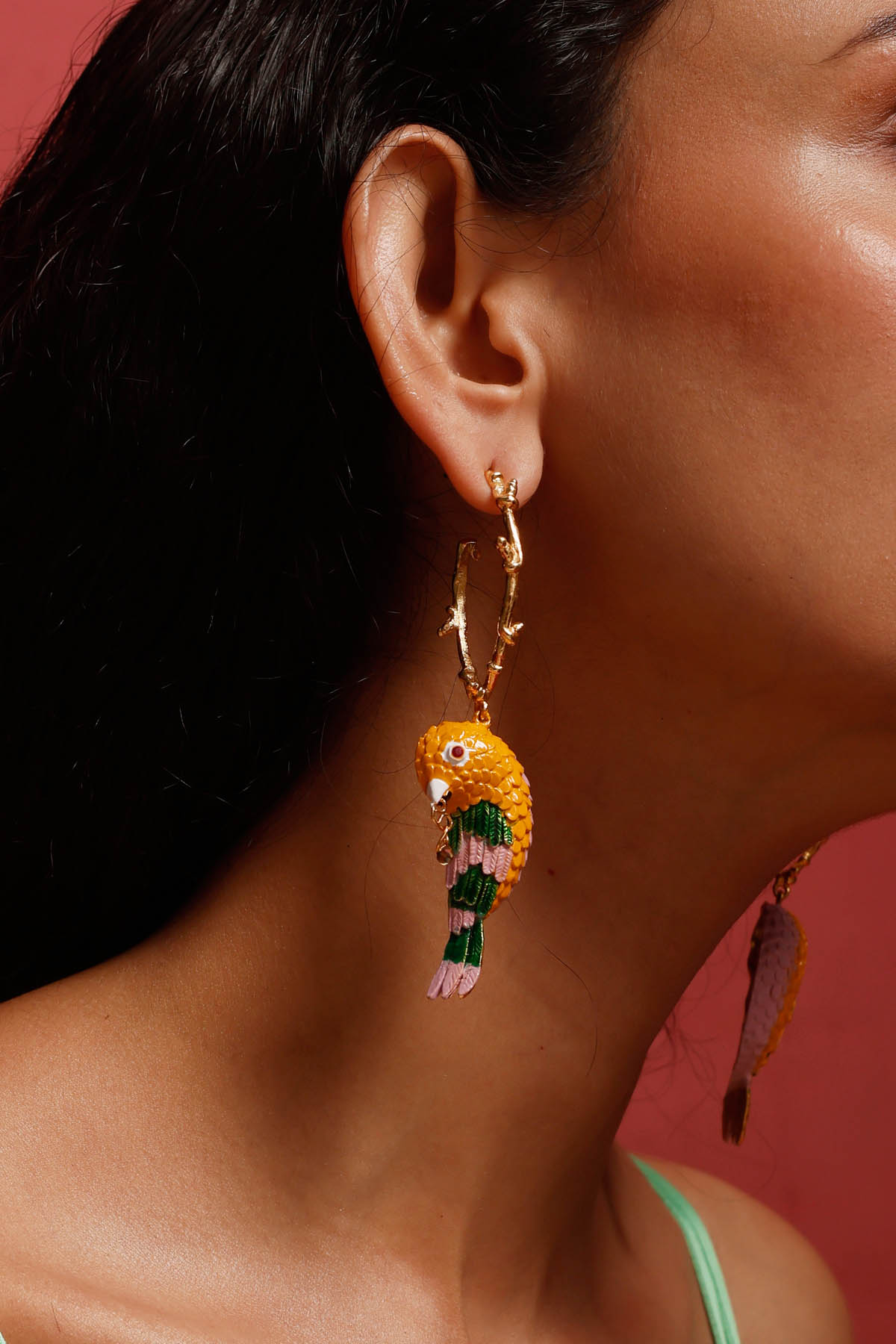 Birdy Colourful Earrings