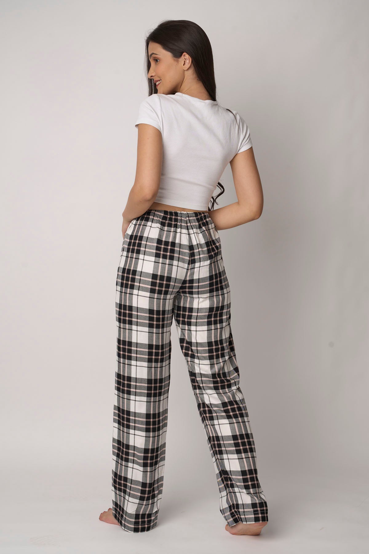 Black Checkered Pyjama