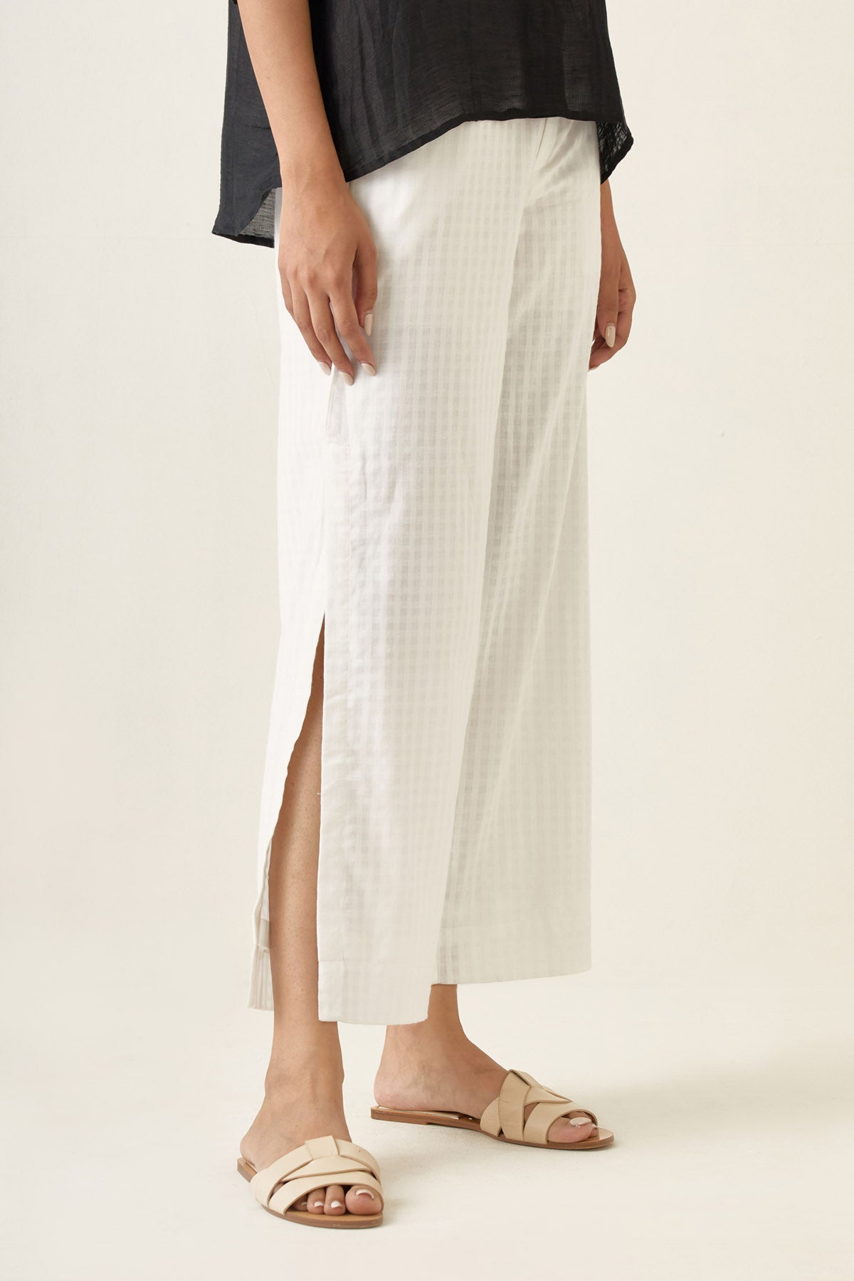 Black Collared Shirt & Pant Set