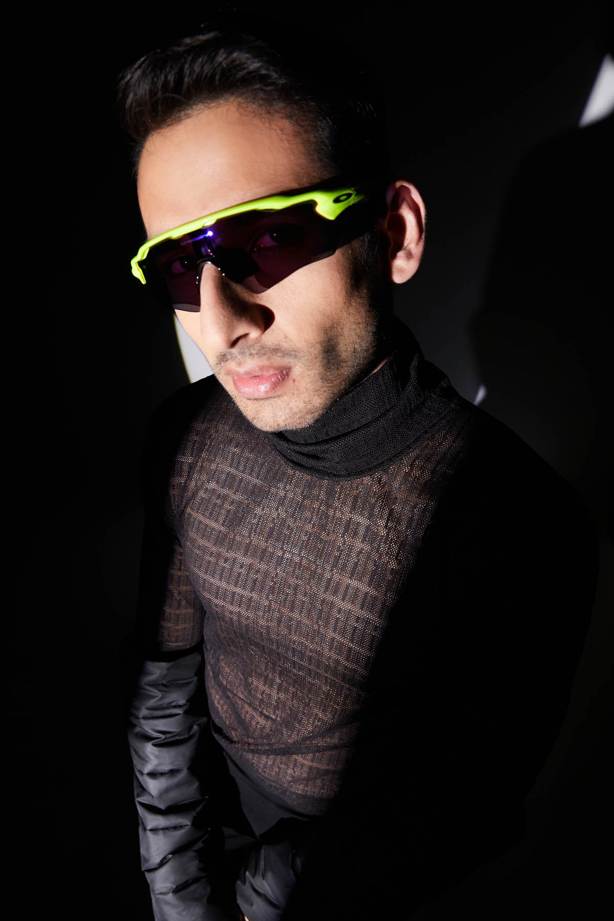 Black High Turtle Neck T-shirt