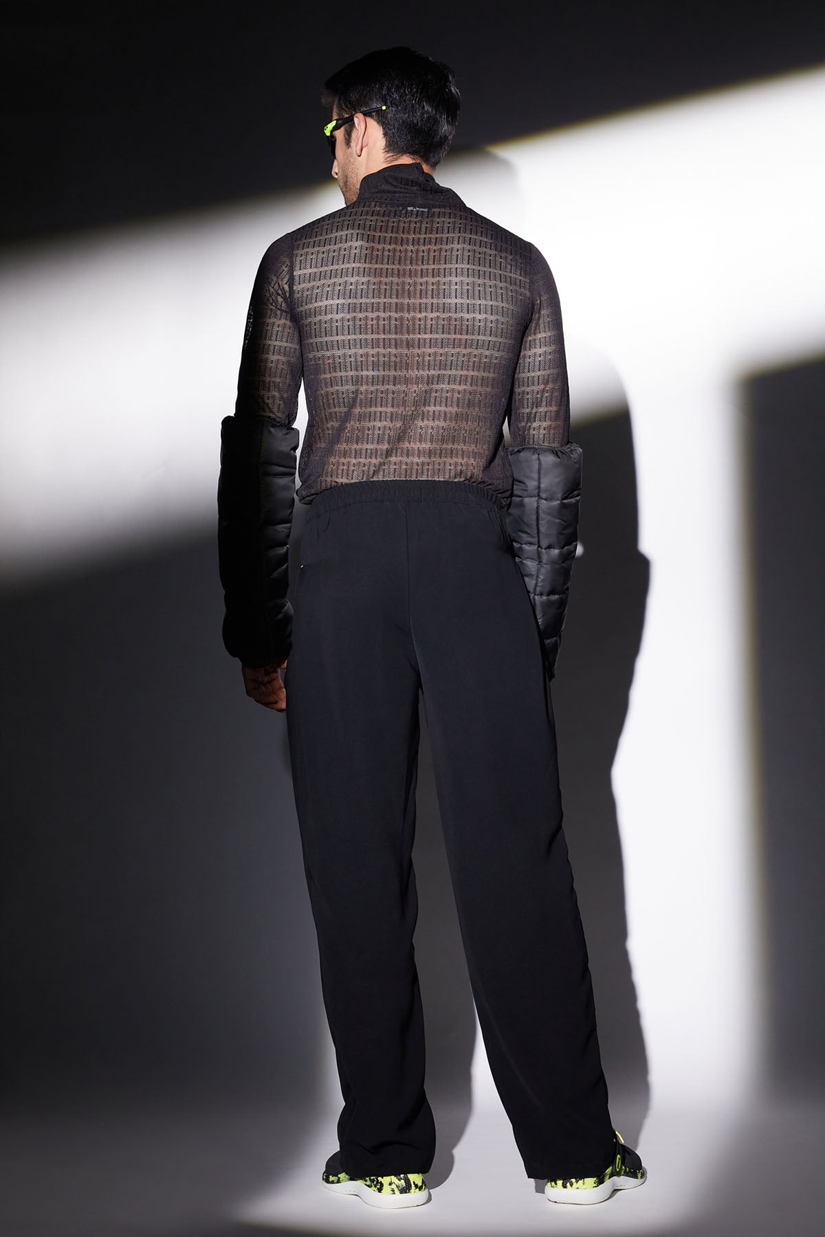 Black High Turtle Neck T-shirt