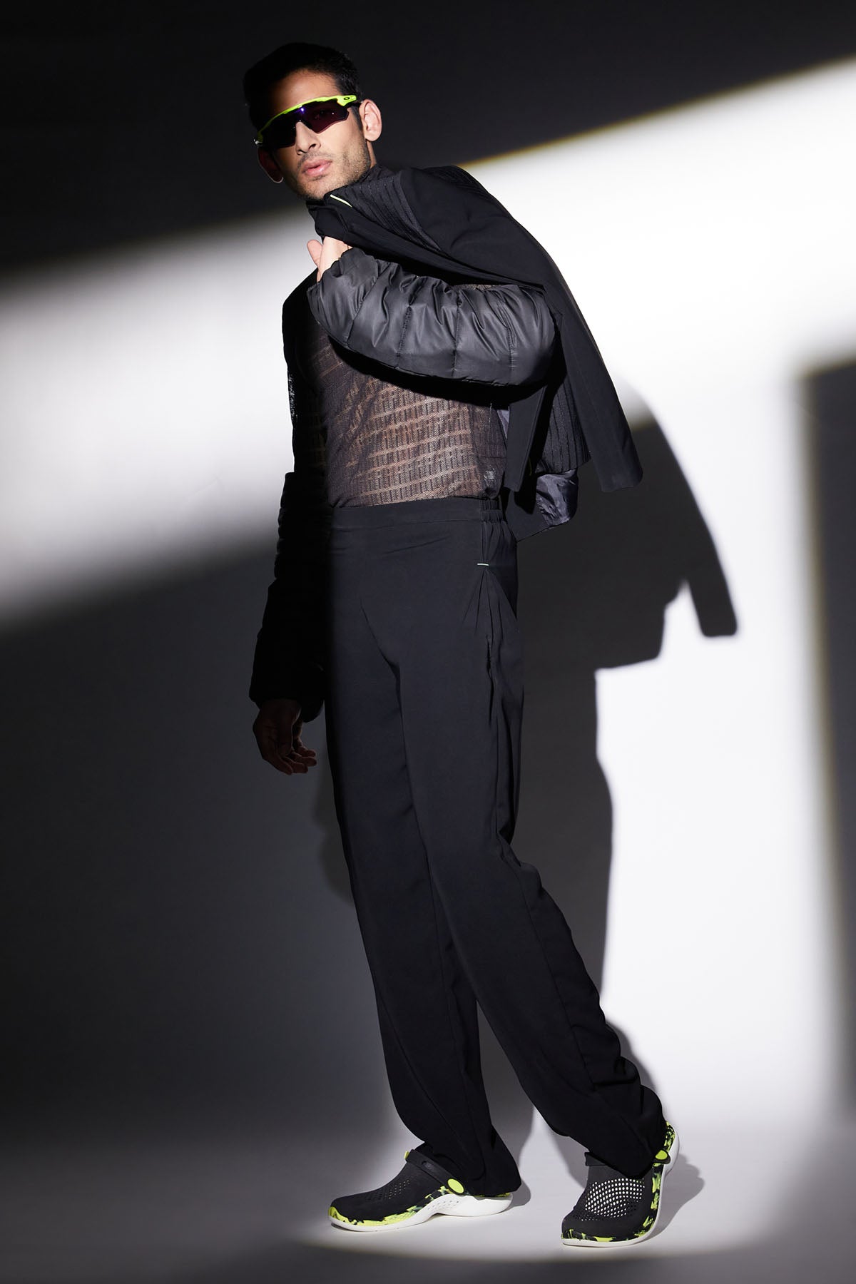 Black High Turtle Neck T-shirt