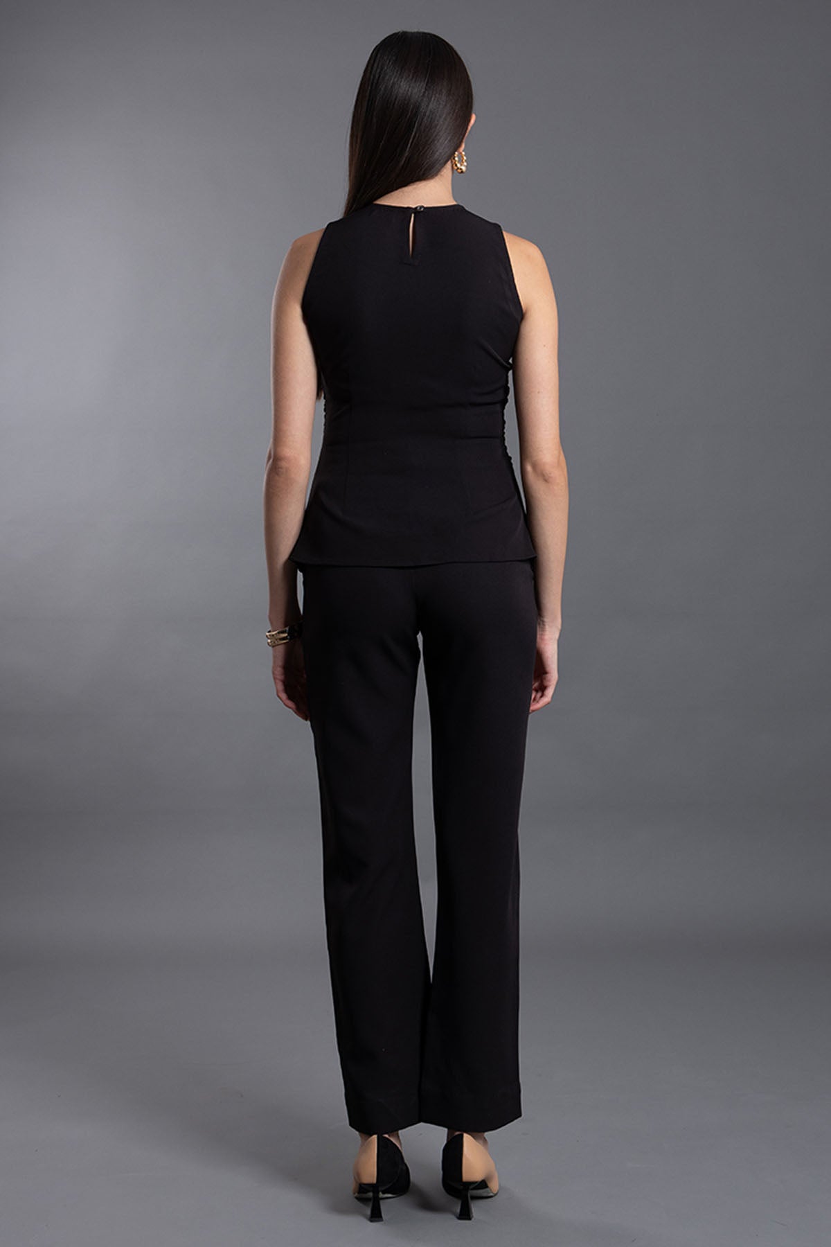 Black Asymmetrical Co-ord Set