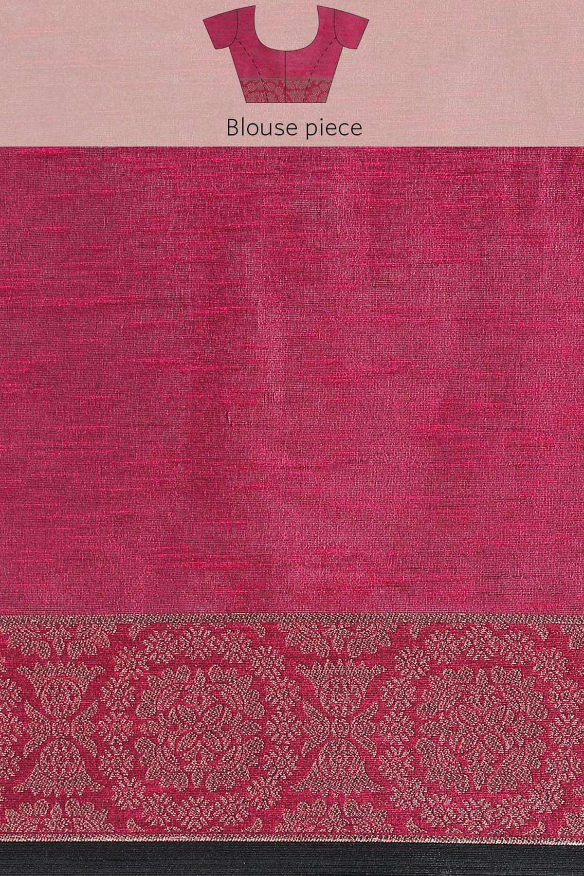 Black Banarasi Silk Zari Saree