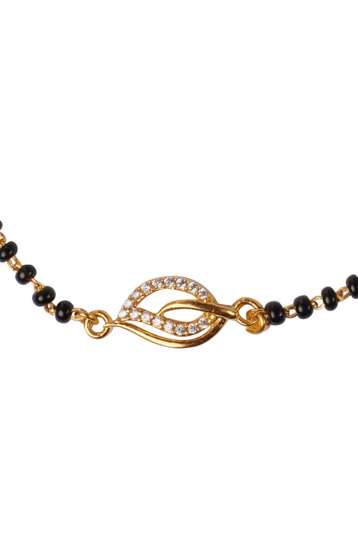 Black Beads Hand Mangalsutra
