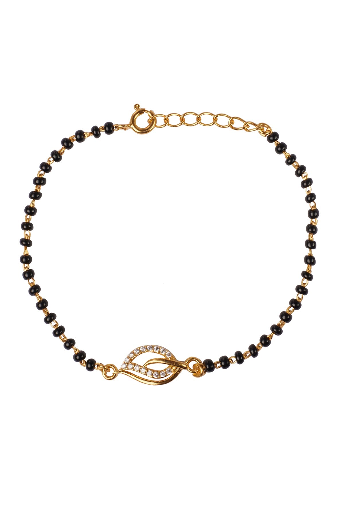 Buy Black Beads Hand Mangalsutra by Sica for women online at ScrollnShops