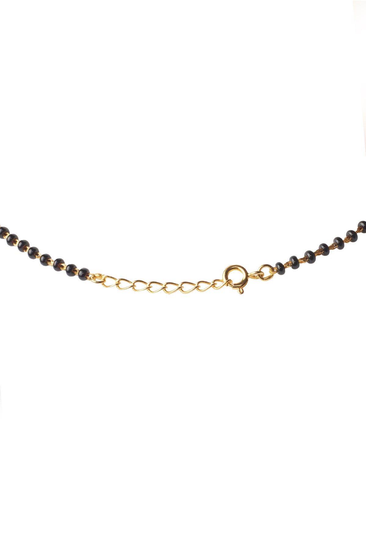 Black Beads Raindrop Mangalsutra