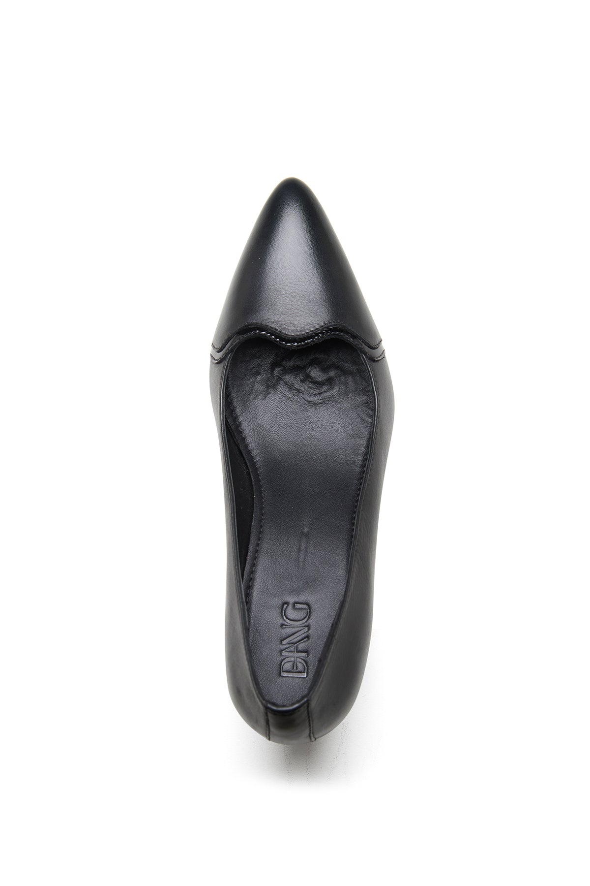 Black Comfortable Kitten Heels