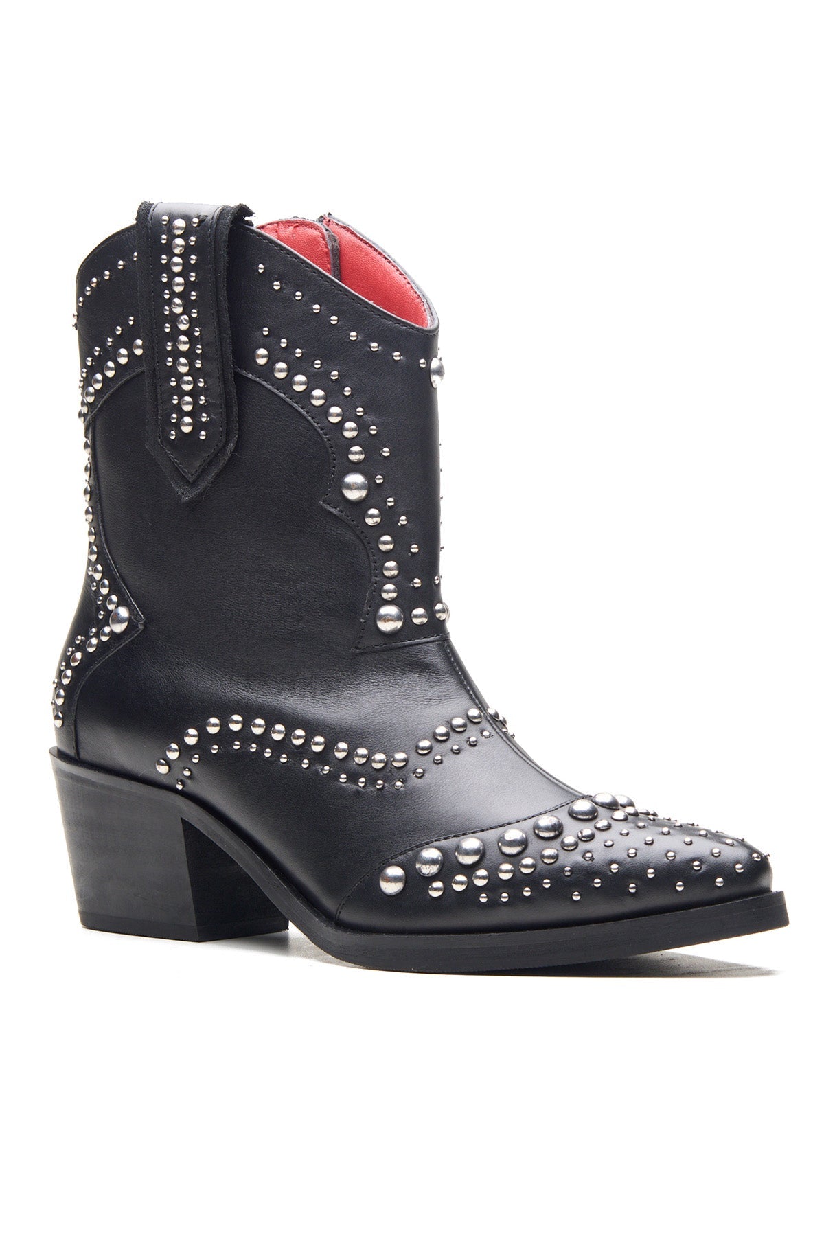 Buy Black Crust Leather Ankle Boots by Dang Shoes for women online at ScrollnShops