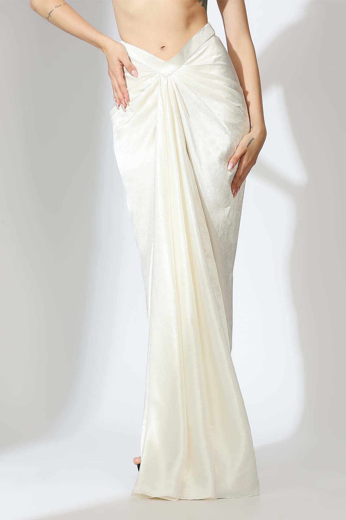 Black Embroidered Blazer & Skirt