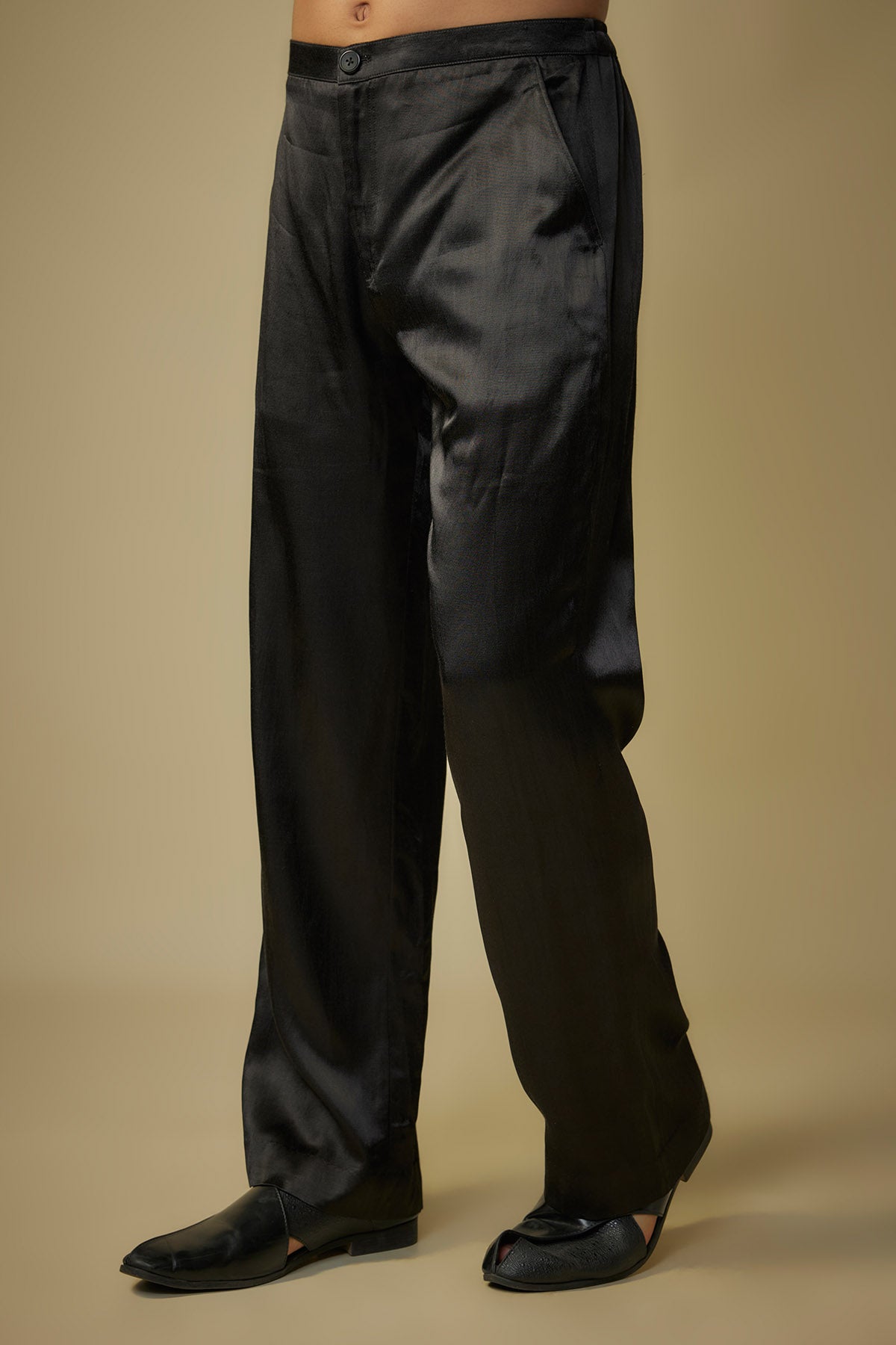 Black Embroidered Kurta & Pants