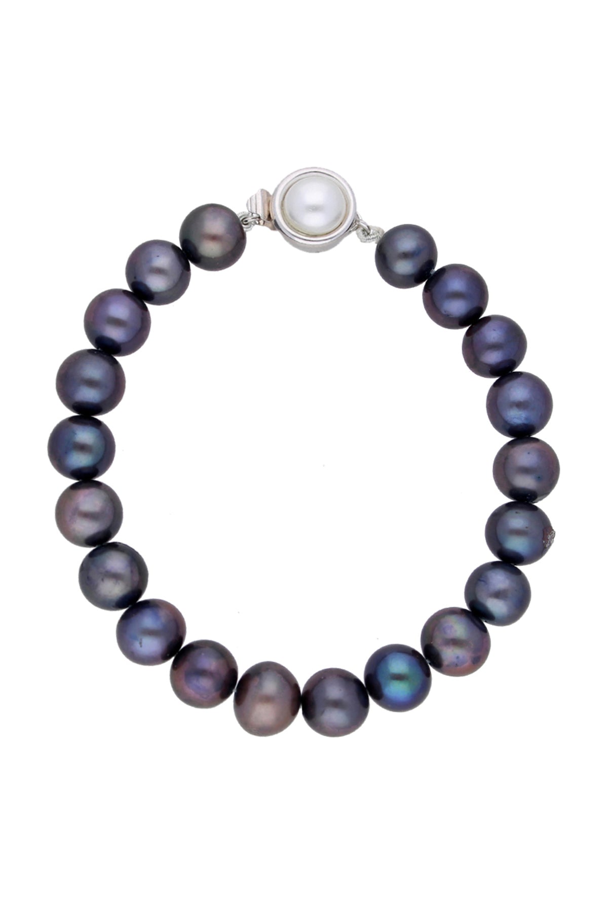 Black Freshwater Pearl Bracelet