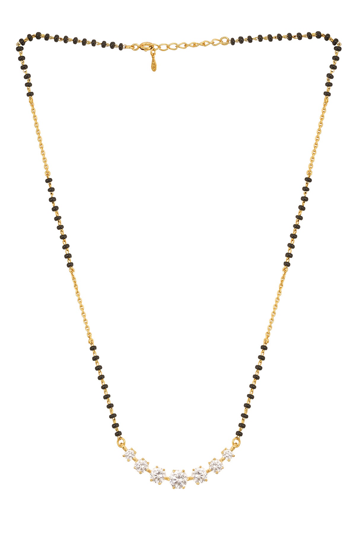Black Gold Diamond Mangalsutra