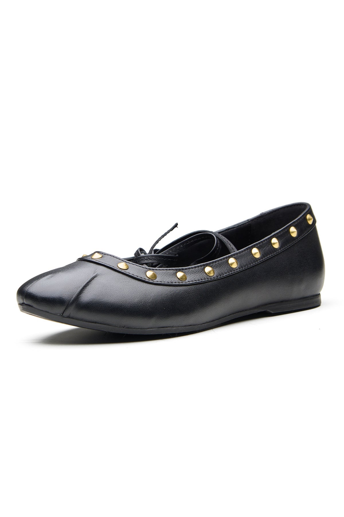 Buy Black Lace Detail Ballerinas by Dang Shoes for Women online at ScrollnShops