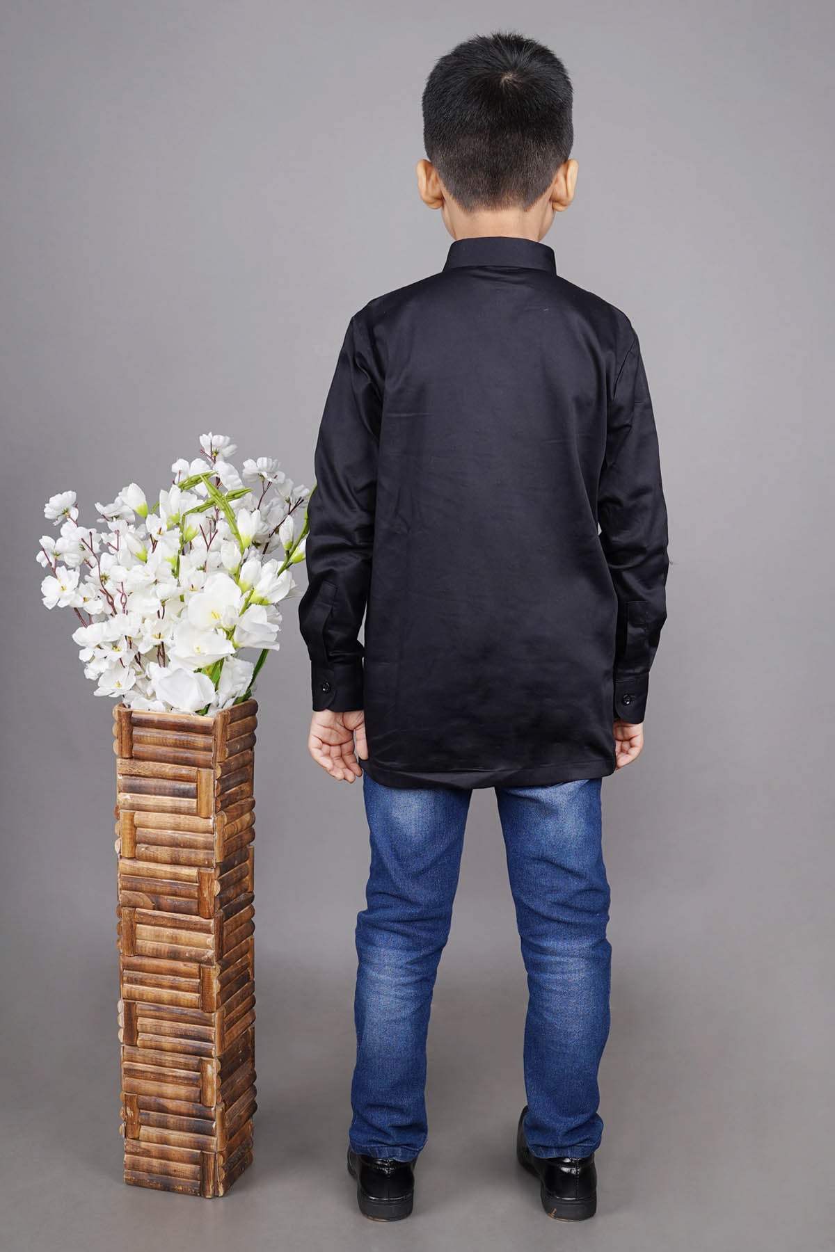 Black Lion Embroidered Shirt