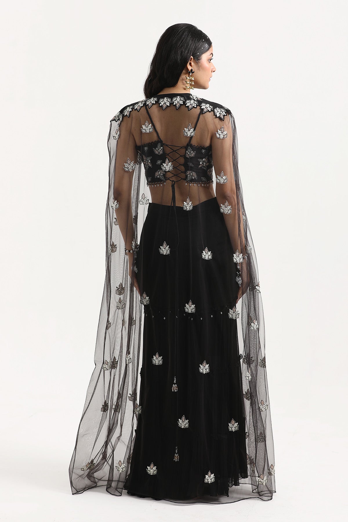 Black Mirror Work Sharara Set